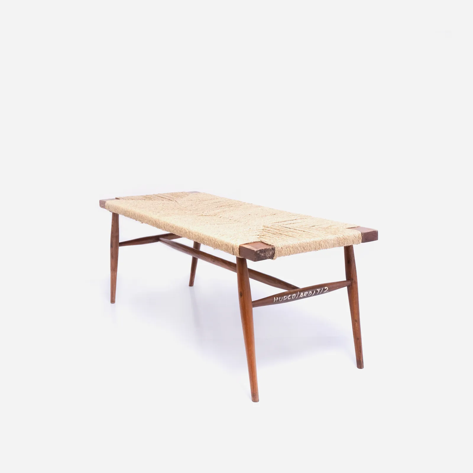 Grass Seated Bench / HUDCO