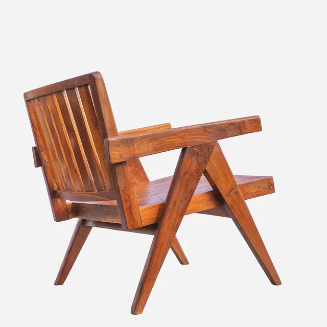 Pierre Slatted Easy Chair c1960