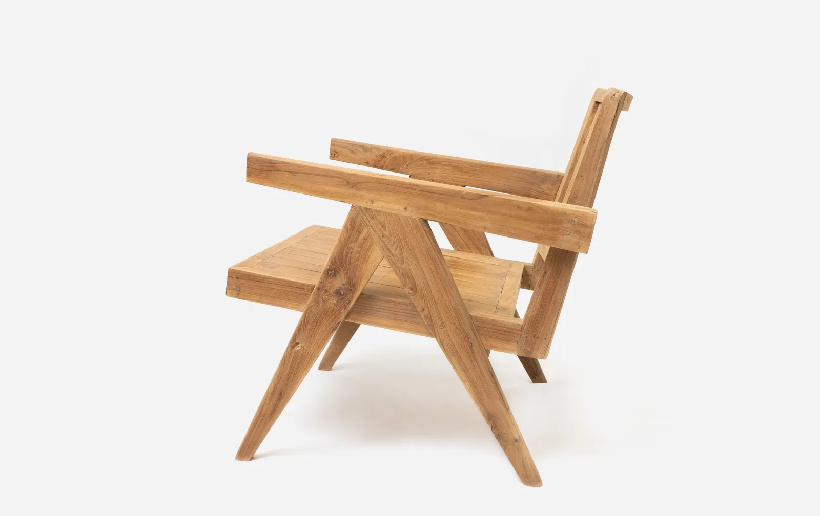 Pierre Slatted Easy Chair c1960